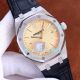 Replica Audemars Piguet Royal Oak 15500 Watch SS Grey Dial Black Leather (3)_th.jpg